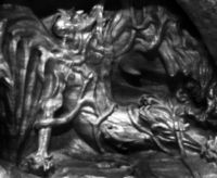 Rudolf Steiner Skulptur Ahriman