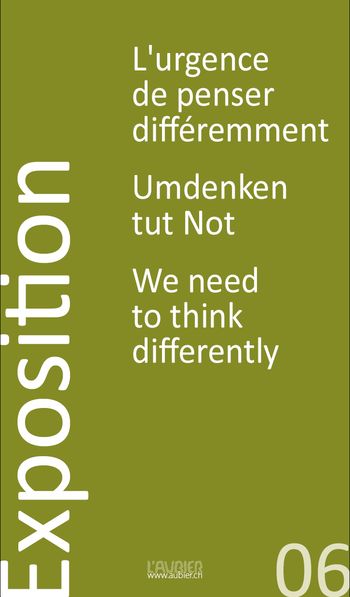 Exposition - L'urgence de penser autrement