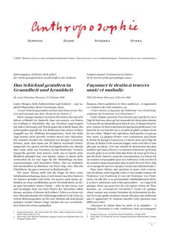 Antroposofia Svizzera – maggio 2026